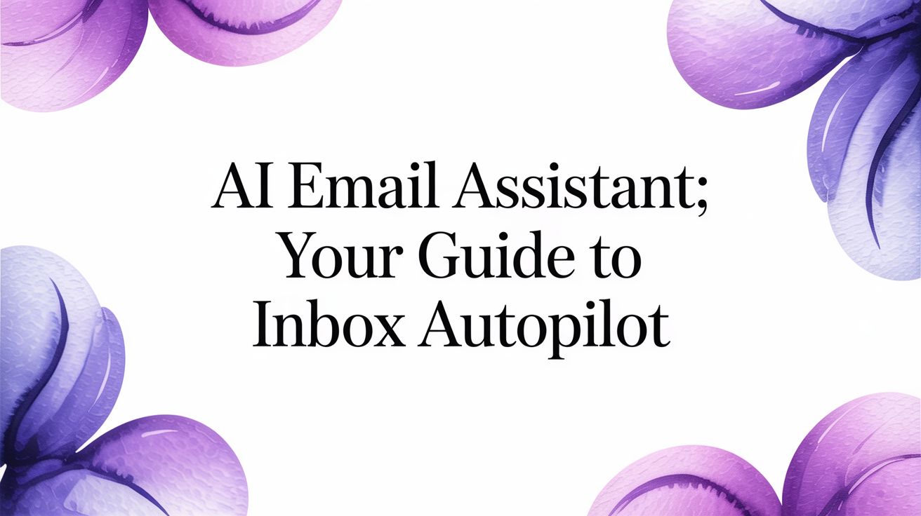 AI Email Assistant title slide