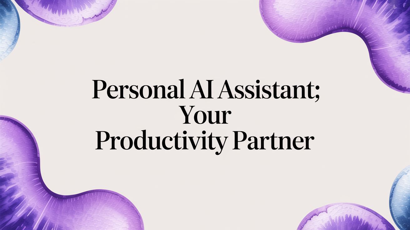 A person working productively with an AI assistant on their computer.